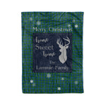 Scotstee Shop Tartan Plaid Christmas Fleece Blankets Clan Lammie Plaid Blanket, tartan blanket, tartan blanket fleece, plaid blanket, plaid fleece blanket, clan tartan blanket, clan blanket, christmas blanket