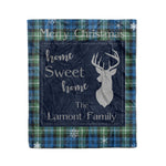 Scotstee Shop Tartan Plaid Christmas Fleece Blankets Clan Lamont Ancient Plaid Blanket, tartan blanket, tartan blanket fleece, plaid blanket, plaid fleece blanket, clan tartan blanket, clan blanket, christmas blanket