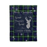 Scotstee Shop Tartan Plaid Christmas Fleece Blankets Clan Lamont Plaid Blanket, tartan blanket, tartan blanket fleece, plaid blanket, plaid fleece blanket, clan tartan blanket, clan blanket, christmas blanket