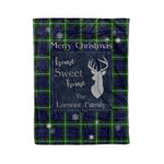 Scotstee Shop Tartan Plaid Christmas Fleece Blankets Clan Lamont Plaid Blanket, tartan blanket, tartan blanket fleece, plaid blanket, plaid fleece blanket, clan tartan blanket, clan blanket, christmas blanket