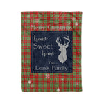 Scotstee Shop Tartan Plaid Christmas Fleece Blankets Clan Leask Modern Plaid Blanket, tartan blanket, tartan blanket fleece, plaid blanket, plaid fleece blanket, clan tartan blanket, clan blanket, christmas blanket