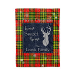 Scotstee Shop Tartan Plaid Christmas Fleece Blankets Clan Leask Plaid Blanket, tartan blanket, tartan blanket fleece, plaid blanket, plaid fleece blanket, clan tartan blanket, clan blanket, christmas blanket