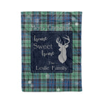 Scotstee Shop Tartan Plaid Christmas Fleece Blankets Clan Leslie Hunting Ancient Plaid Blanket, tartan blanket, tartan blanket fleece, plaid blanket, plaid fleece blanket, clan tartan blanket, clan blanket, christmas blanket
