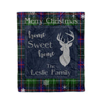 Scotstee Shop Tartan Plaid Christmas Fleece Blankets Clan Leslie Plaid Blanket, tartan blanket, tartan blanket fleece, plaid blanket, plaid fleece blanket, clan tartan blanket, clan blanket, christmas blanket