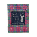 Scotstee Shop Tartan Plaid Christmas Fleece Blankets Clan Lindsay Ancient Plaid Blanket, tartan blanket, tartan blanket fleece, plaid blanket, plaid fleece blanket, clan tartan blanket, clan blanket, christmas blanket