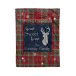Scotstee Shop Tartan Plaid Christmas Fleece Blankets Clan Lindsay Plaid Blanket, tartan blanket, tartan blanket fleece, plaid blanket, plaid fleece blanket, clan tartan blanket, clan blanket, christmas blanket