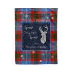 Scotstee Shop Tartan Plaid Christmas Fleece Blankets Clan Newton Plaid Blanket, tartan blanket, tartan blanket fleece, plaid blanket, plaid fleece blanket, clan tartan blanket, clan blanket, christmas blanket