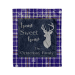 Scotstee Shop Tartan Plaid Christmas Fleece Blankets Clan Ochterlony Plaid Blanket, tartan blanket, tartan blanket fleece, plaid blanket, plaid fleece blanket, clan tartan blanket, clan blanket, christmas blanket