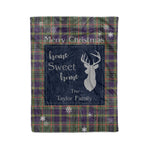 Scotstee Shop Tartan Plaid Christmas Fleece Blankets Clan Taylor Weathered Plaid Blanket, tartan blanket, tartan blanket fleece, plaid blanket, plaid fleece blanket, clan tartan blanket, clan blanket, christmas blanket