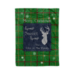 Scotstee Shop Tartan Plaid Christmas Fleece Blankets Clan Tribe of Mar Plaid Blanket, tartan blanket, tartan blanket fleece, plaid blanket, plaid fleece blanket, clan tartan blanket, clan blanket, christmas blanket