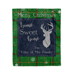 Scotstee Shop Tartan Plaid Christmas Fleece Blankets Clan Tribe of Mar Plaid Blanket, tartan blanket, tartan blanket fleece, plaid blanket, plaid fleece blanket, clan tartan blanket, clan blanket, christmas blanket