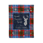 Scotstee Shop Tartan Plaid Christmas Fleece Blankets Clan Trotter Plaid Blanket, tartan blanket, tartan blanket fleece, plaid blanket, plaid fleece blanket, clan tartan blanket, clan blanket, christmas blanket