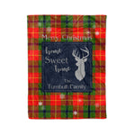 Scotstee Shop Tartan Plaid Christmas Fleece Blankets Clan Turnbull Plaid Blanket, tartan blanket, tartan blanket fleece, plaid blanket, plaid fleece blanket, clan tartan blanket, clan blanket, christmas blanket
