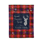 Scotstee Shop Tartan Plaid Christmas Fleece Blankets Clan Tweedie Red Plaid Blanket, tartan blanket, tartan blanket fleece, plaid blanket, plaid fleece blanket, clan tartan blanket, clan blanket, christmas blanket