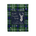 Scotstee Shop Tartan Plaid Christmas Fleece Blankets Clan Tweedside Plaid Blanket, tartan blanket, tartan blanket fleece, plaid blanket, plaid fleece blanket, clan tartan blanket, clan blanket, christmas blanket