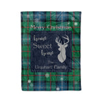 Scotstee Shop Tartan Plaid Christmas Fleece Blankets Clan Urquhart Ancient Plaid Blanket, tartan blanket, tartan blanket fleece, plaid blanket, plaid fleece blanket, clan tartan blanket, clan blanket, christmas blanket
