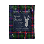Scotstee Shop Tartan Plaid Christmas Fleece Blankets Clan Urquhart Plaid Blanket, tartan blanket, tartan blanket fleece, plaid blanket, plaid fleece blanket, clan tartan blanket, clan blanket, christmas blanket