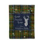 Scotstee Shop Tartan Plaid Christmas Fleece Blankets Clan Walkinshaw Plaid Blanket, tartan blanket, tartan blanket fleece, plaid blanket, plaid fleece blanket, clan tartan blanket, clan blanket, christmas blanket