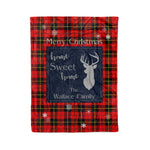 Scotstee Shop Tartan Plaid Christmas Fleece Blankets Clan Wallace Plaid Blanket, tartan blanket, tartan blanket fleece, plaid blanket, plaid fleece blanket, clan tartan blanket, clan blanket, christmas blanket
