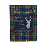 Scotstee Shop Tartan Plaid Christmas Fleece Blankets Clan Whitefoord Plaid Blanket, tartan blanket, tartan blanket fleece, plaid blanket, plaid fleece blanket, clan tartan blanket, clan blanket, christmas blanket