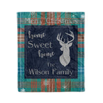 Scotstee Shop Tartan Plaid Christmas Fleece Blankets Clan Wilson Ancient Plaid Blanket, tartan blanket, tartan blanket fleece, plaid blanket, plaid fleece blanket, clan tartan blanket, clan blanket, christmas blanket