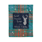 Scotstee Shop Tartan Plaid Christmas Fleece Blankets Clan Wilson Ancient Plaid Blanket, tartan blanket, tartan blanket fleece, plaid blanket, plaid fleece blanket, clan tartan blanket, clan blanket, christmas blanket