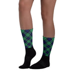 Scotstee Shop Tartan Plaid Socks Abercrombie Clan Tartan Socks Buffalo Plaid Socks, Plaid Socks Men's, Plaid Socks Women's, Christmas Socks