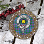 Pitcairn Celtic Circle Plaid Ornament Gift. Christmas Tree Ornament Tartan Ornament Great Christmas Ornaments Gift - Scotstee Shop