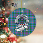 Pitcairn Scottish Clan Badge Plaid Ornament Gift. Christmas Tree Ornament Pitcairn Clan Tartan Ornament Great Christmas Ornaments Gift - Scotstee Shop