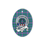 Pitcairn Scottish Clan Badge Plaid Ornament Gift. Christmas Tree Ornament Pitcairn Tartan Ornament,  ceramic ornament, personalized christmas ornaments, christmas tree ornaments, christmas door decorations, Plaid Ornament, Tartan Ceramic Ornament