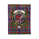 Plaid Blanket Adam Ancient Clan Crest Badge Tartan Blanket Scottish Green Plaid Throw Blanket Tartan Plaid Fleece Blanket