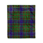Plaid Blanket Adam Hunting Tartan Blanket Scottish Green Plaid Throw Blanket Tartan Plaid Fleece Blanket - Scotstee Shop
