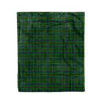 Plaid Blanket Agnew Hunting Tartan Blanket Scottish Green Plaid Throw Blanket Tartan Plaid Fleece Blanket - Scotstee Shop