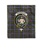 Plaid Blanket Aikenhead Clan Crest Badge Tartan Blanket Scottish Green Plaid Throw Blanket Tartan Plaid Fleece Blanket