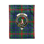 Plaid Blanket Aiton Clan Crest Badge Tartan Blanket Scottish Green Plaid Throw Blanket Tartan Plaid Fleece Blanket