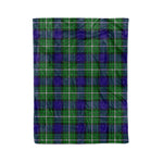 Plaid Blanket Alexander Tartan Blanket Scottish Green Plaid Throw Blanket Tartan Plaid Fleece Blanket - Scotstee Shop