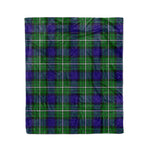 Plaid Blanket Alexander Tartan Blanket Scottish Green Plaid Throw Blanket Tartan Plaid Fleece Blanket - Scotstee Shop