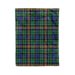 Plaid Blanket Allison Tartan Blanket Scottish Green Plaid Throw Blanket Tartan Plaid Fleece Blanket - Scotstee Shop
