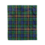 Plaid Blanket Allison Tartan Blanket Scottish Green Plaid Throw Blanket Tartan Plaid Fleece Blanket - Scotstee Shop