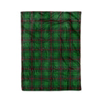 Plaid Blanket Anstruther Hunting Tartan Blanket Scottish Green Plaid Throw Blanket Tartan Plaid Fleece Blanket - Scotstee Shop