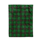 Plaid Blanket Anstruther Hunting Tartan Blanket Scottish Green Plaid Throw Blanket Tartan Plaid Fleece Blanket - Scotstee Shop