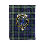Plaid Blanket Arbuthnot Clan Crest Badge Tartan Blanket Scottish Plaid Throw Blanket Tartan Plaid Fleece Blanket