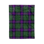 Plaid Blanket Armstrong Modern Tartan Blanket Scottish Green Plaid Throw Blanket Tartan Plaid Fleece Blanket - Scotstee Shop