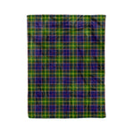 Plaid Blanket Arnott Tartan Blanket Scottish Green Plaid Throw Blanket Tartan Plaid Fleece Blanket - Scotstee Shop