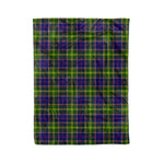 Plaid Blanket Arnott Tartan Blanket Scottish Green Plaid Throw Blanket Tartan Plaid Fleece Blanket - Scotstee Shop