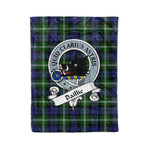 Plaid Blanket Baillie Modern Clan Badge Tartan Blanket Scottish Blue Plaid Throw Blanket Tartan Plaid Fleece Blanket, tartan blanket, plaid blanket, red plaid blanket, buffalo plaid blanket, green plaid blanket, plaid fleece blanket, blue plaid blanket, red tartan blanket, tartan plaid blanket, black and white plaid blanket, , christmas plaid blanket, orange plaid blanket, tartan plaid throw blanket, pink plaid blanket, brown plaid blanket, buffalo check blanket