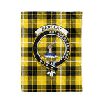 Plaid Blanket Barclay Dress Modern Clan Crest Badge Tartan Blanket Scottish Blue Plaid Throw Blanket Tartan Plaid Fleece Blanket