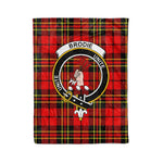 Plaid Blanket Brodie Modern Clan Crest Badge Tartan Blanket Scottish Blue Plaid Throw Blanket Tartan Plaid Fleece Blanket