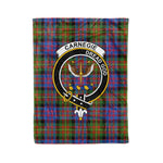 Plaid Blanket Carnegie Ancient Clan Crest Badge Tartan Blanket Scottish Green Plaid Throw Blanket - Scotstee Shop