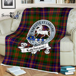 Plaid Blanket Cochrane Modern Clan Badge Tartan Blanket Scottish Blue Plaid Throw Blanket Tartan Plaid Fleece Blanket, tartan blanket, plaid blanket, red plaid blanket, buffalo plaid blanket, green plaid blanket, plaid fleece blanket, blue plaid blanket, red tartan blanket, tartan plaid blanket, black and white plaid blanket, , christmas plaid blanket, orange plaid blanket, tartan plaid throw blanket, pink plaid blanket, brown plaid blanket, buffalo check blanket